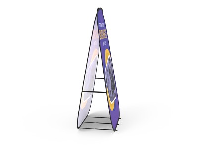 Set of 1 Medium Vertical Pop Up A-Frame Banner Set of 1 Medium Vertical Pop Up A-Frame Banner