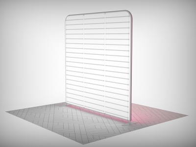 8ft Free Standing Light Box Trade Show Display 8ft Free Standing Light Box Trade Show Display