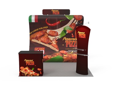 10x10ft Portable Exhibit Booth Collection H