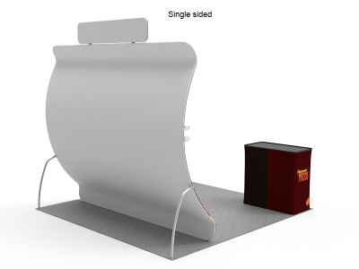 10x10ft Portable Exhibit Booth Collection H