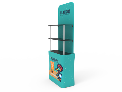 Display Table Stand with shelves
