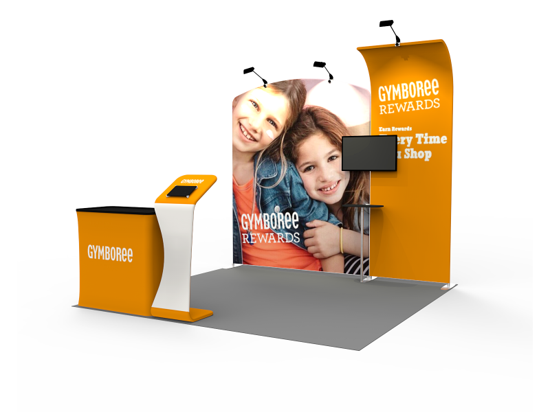 10 x 10ft Portable Exhibition Stand Display Booth 15 EasternSigns