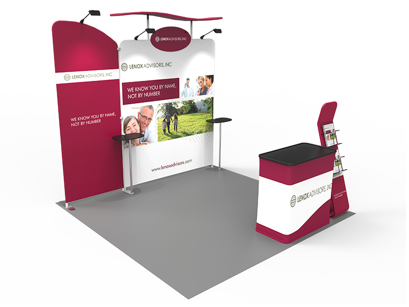 10 x 10ft Portable Exhibition Stand Display Booth R EasternSigns