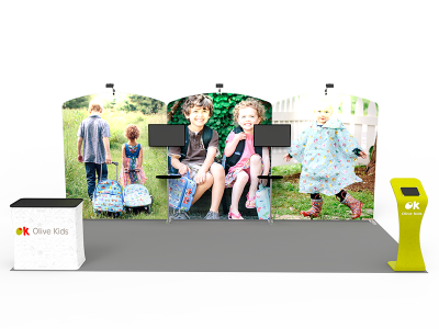 10 x 20ft Portable Exhibition Stand Display Booth 03 10 x 20ft Portable Exhibition Stand Display Booth 03