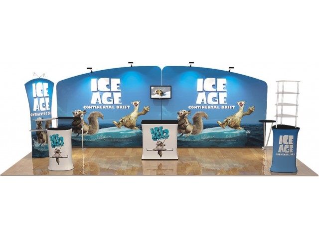 10 x 20ft Portable Exhibition Stand Display Booth F  