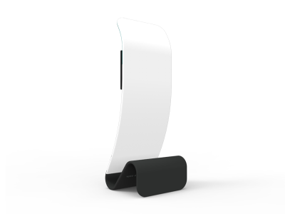 Portable Snakelike Monitor Display Stand with Graphics Portable Snakelike Monitor Display Stand with Graphics