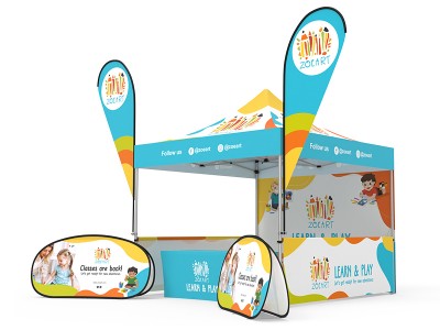 Pop-up Canopy 10x10ft Custom Package 11 Pop-up Canopy 10x10ft Custom Package 11