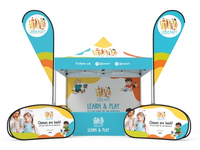 Pop-up Canopy 10x10ft Custom Package 11 Pop-up Canopy 10x10ft Custom Package 11