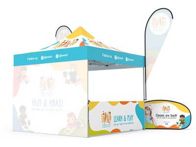 Pop-up Canopy 10x10ft Custom Package 11 Pop-up Canopy 10x10ft Custom Package 11