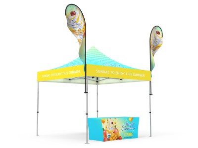 Pop-up Canopy 10x10ft Custom Package 13 Pop-up Canopy 10x10ft Custom Package 13