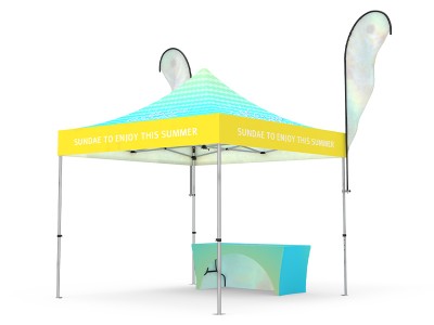 Pop-up Canopy 10x10ft Custom Package 13 Pop-up Canopy 10x10ft Custom Package 13