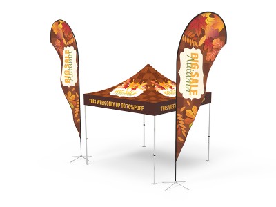 Pop-up Canopy 10x10ft Custom Package 18 Pop-up Canopy 10x10ft Custom Package 18