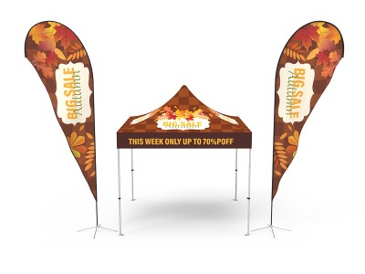 Pop-up Canopy 10x10ft Custom Package 18 Pop-up Canopy 10x10ft Custom Package 18