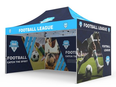 Pop-up Tent 10x15ft with Double-sided Full Backwall & 2x Double-sided Full Side Panel Pop-up Tent 10x15ft with Double-sided Full Backwall & 2x Double-sided Full Side Panel