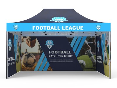 Pop-up Tent 10x15ft with Double-sided Full Backwall & 2x Double-sided Full Side Panel Pop-up Tent 10x15ft with Double-sided Full Backwall & 2x Double-sided Full Side Panel