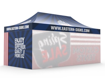 Pop-up Tent 10x20ft with Single-sided Full Backwall & 2x Single-sided Full Side Panel Pop-up Tent 10x20ft with Single-sided Full Backwall & 2x Single-sided Full Side Panel