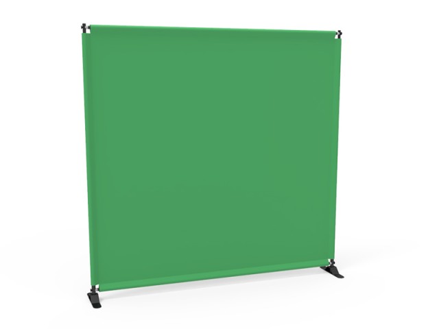 Telescopic Chroma Key Tension Fabric Backdrop 8x8ft Telescopic Chroma Key Tension Fabric Backdrop 8x8ft