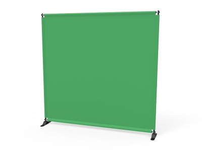 Telescopic Chroma Key Tension Fabric Backdrop 8x8ft Telescopic Chroma Key Tension Fabric Backdrop 8x8ft