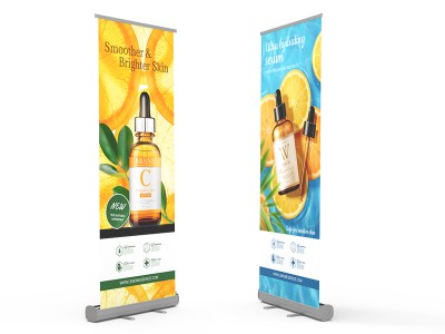Standard Single Side Printed Roll Up Banner Stand