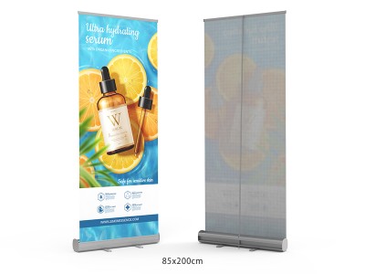 Standard Single Side Printed Roll Up Banner Stand