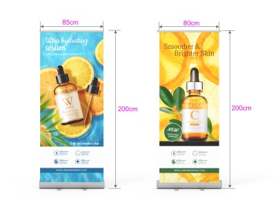 Standard Single Side Printed Roll Up Banner Stand
