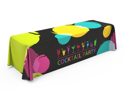 8ft Loose fit printed fabric table cloth 8ft Loose fit printed fabric table cloth