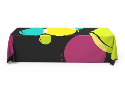 8ft Loose fit printed fabric table cloth 8ft Loose fit printed fabric table cloth